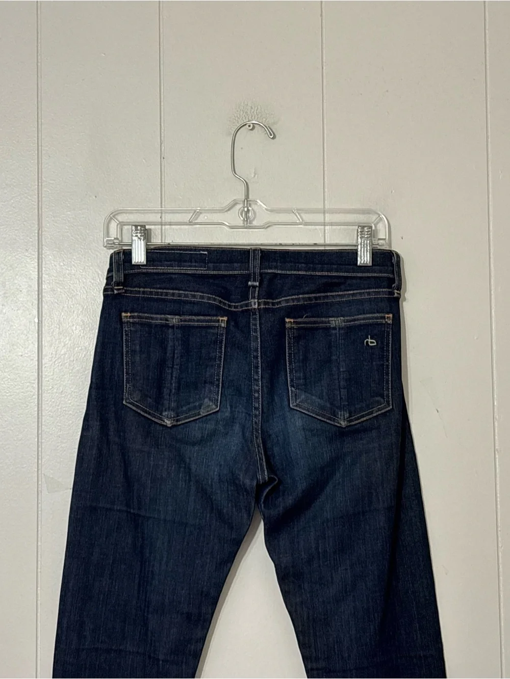 rag & bone High Rise Skinny Jeans 26 Dark Wash Heritage Designer Denim